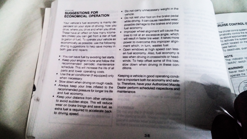 Illustration for article titled Show me your owner's manual and all the neat stuff in it.
